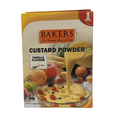 Bakers Custard Powder Vanilla 100gm