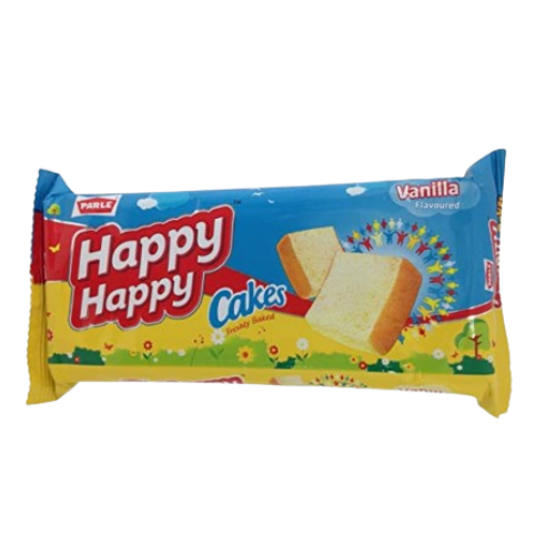 Parle Happy Happy Vanilla Cake 120gm