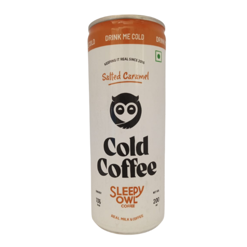 Sleepy Owl Caramel Cold Coffee Can 200ml