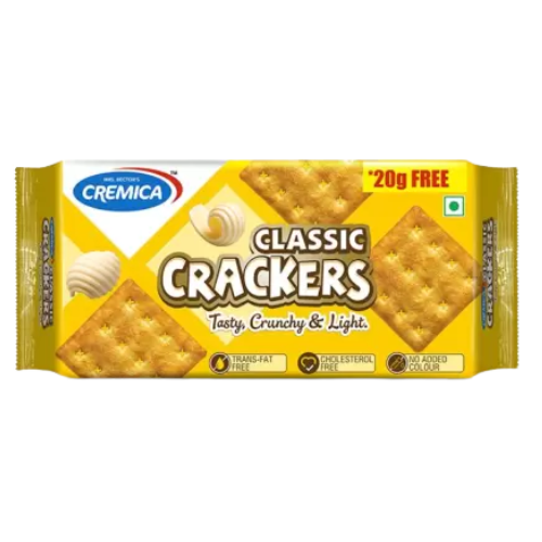 Cremica Classic Crackers Biscuits 120gm