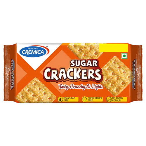 Cremica Sugar Crackers Biscuits 120gm