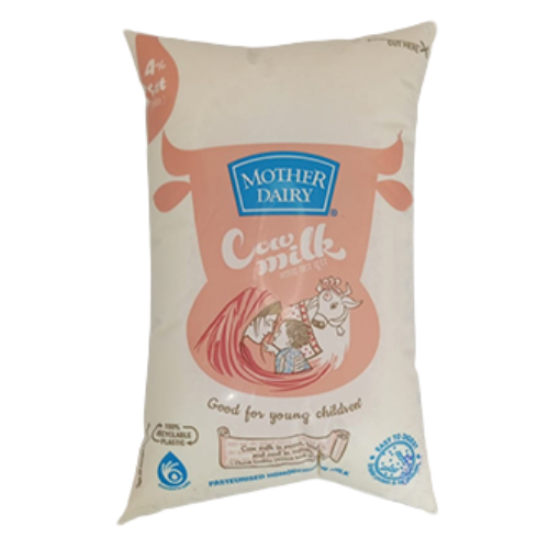 Mother Dairy Cow Milk 1L