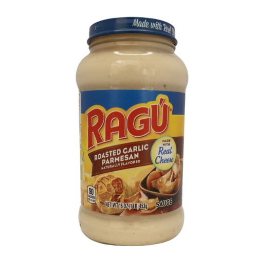 Ragu Roasted Garlic Parmesan Sauce 453gm