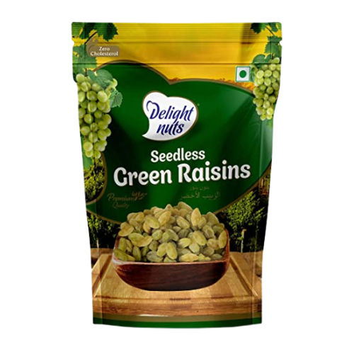 Delight Nuts Green Raisins 200gm