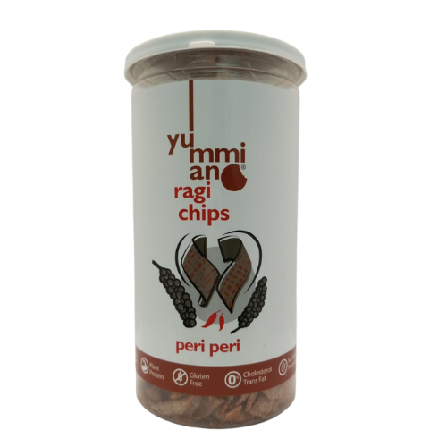 Yummian Ragi Chips Peri Peri 140gm