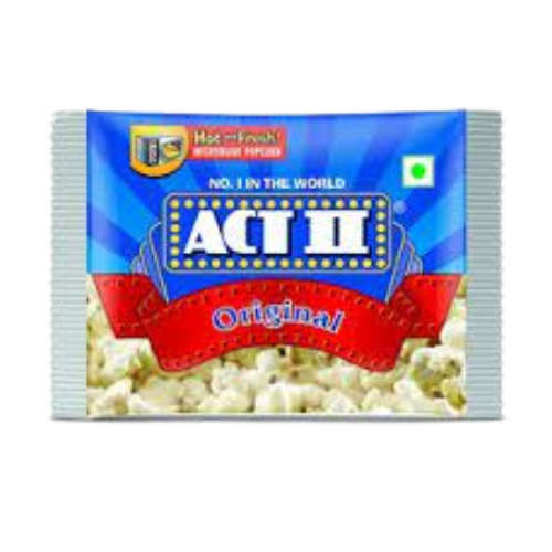 ACT II Original Microwave Popcorn 33gm