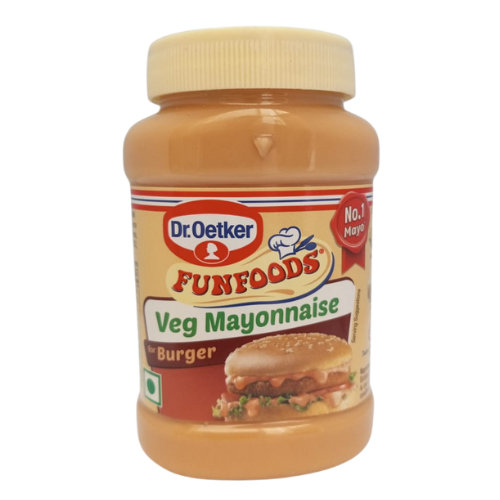 Dr Oetker Funfoods Veg Mayonnaise Burger 250gm