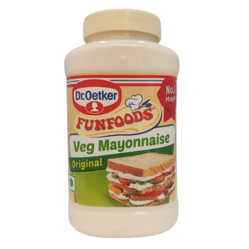 Dr Oetker Funfoods Veg Mayonnaise Original 500gm