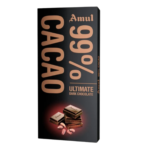 Amul Cacao Ultimate Dark Chocolate 125gm