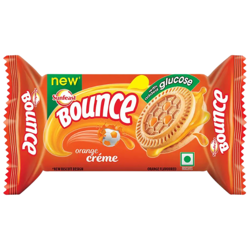 Sunfeast Bounce Orange Cream Biscuits 32gm