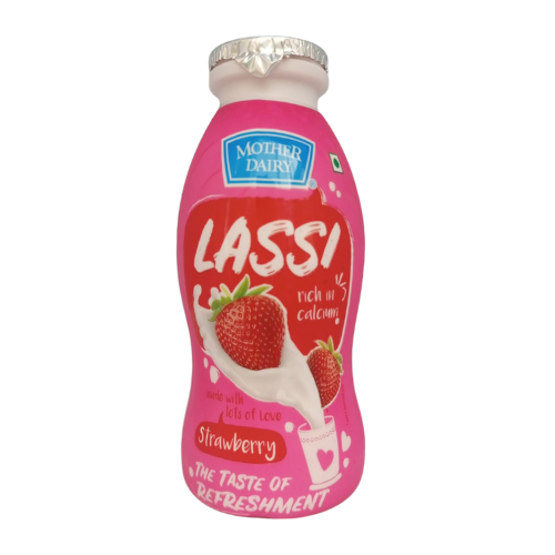 Mother Dairy Strawberry Lassi 200ml