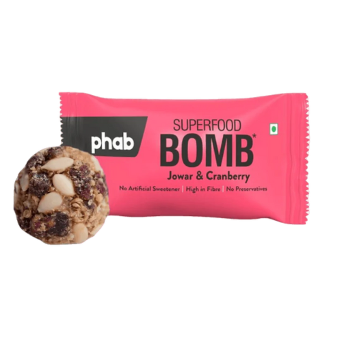 Phab Bomb Jowar & Cranberry 20gm