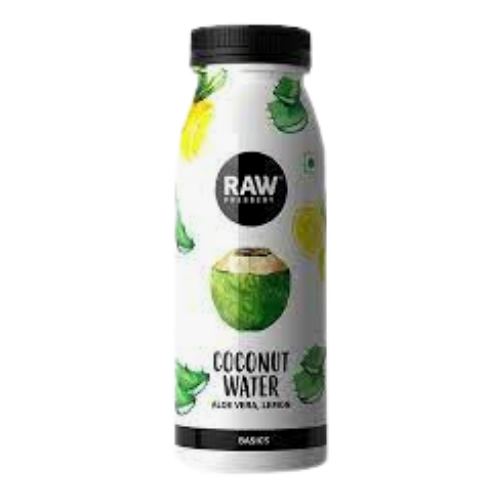 Raw Coconut Water Aloe Vera,Lemon  200ml