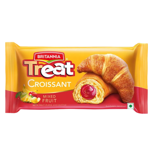 Britannia Treat Croissant - Mix fruit 47gm