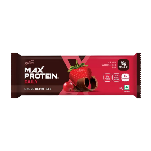 RiteBite Max Protein Choco Berry Bar 50gm