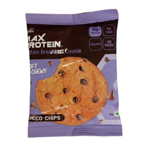 Ritebite Max Protein Choco Chips Cookie 55gm