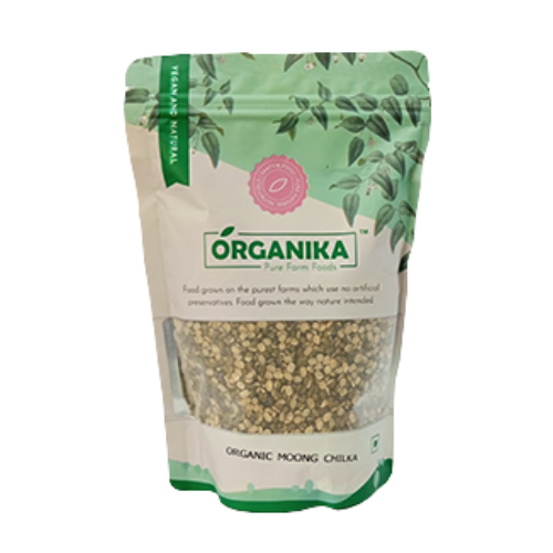 Organika Moong Chilka Dal 500gm