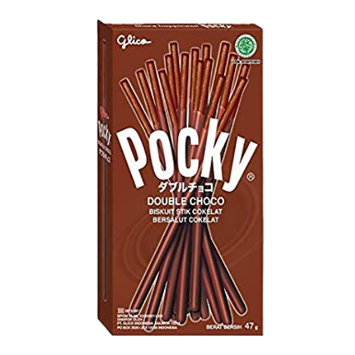 Pocky Double Chocolate Flavour 47gm