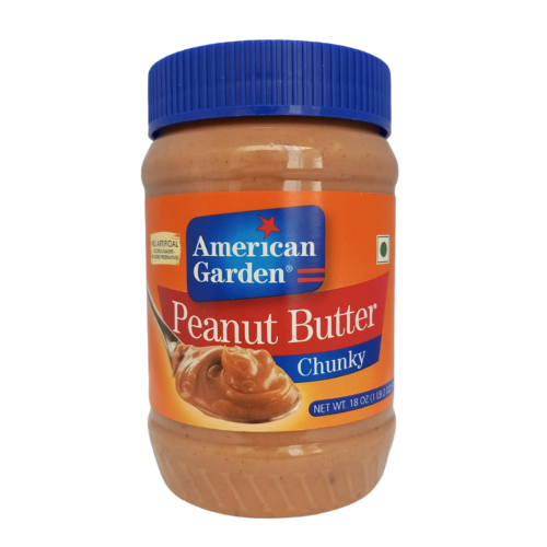 American Garden Peanut Butter Chunky 510gm