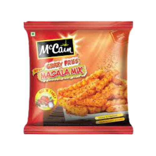 McCain Crazy Fries - Masala Mix Hot 'N' Tangy 400gm