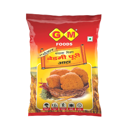 G M Food Bedmi Puri Atta 500gm