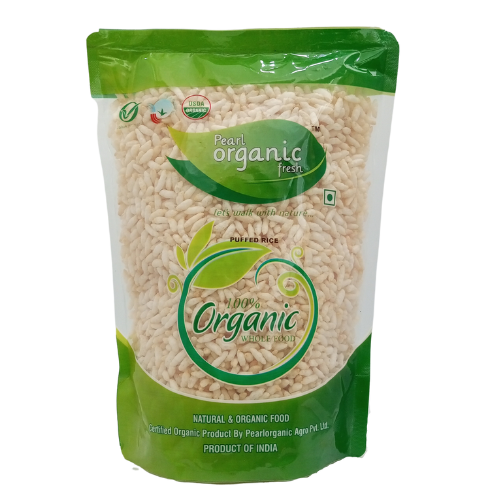 Pearl Organic Puffed Rice (Murmura) 125gm