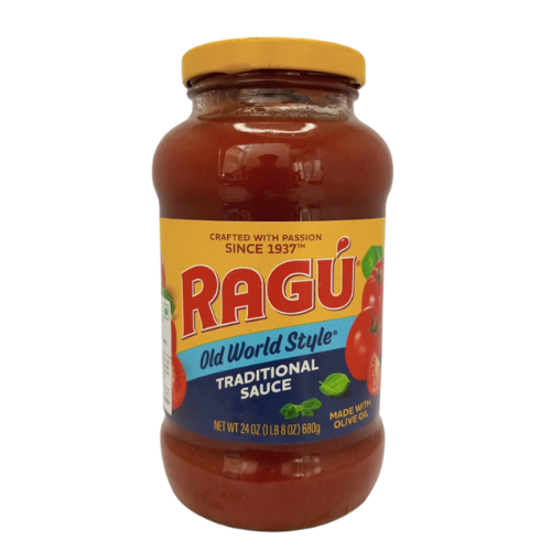 RAGU PASTA SAUCE TRADITIONAL 680gm