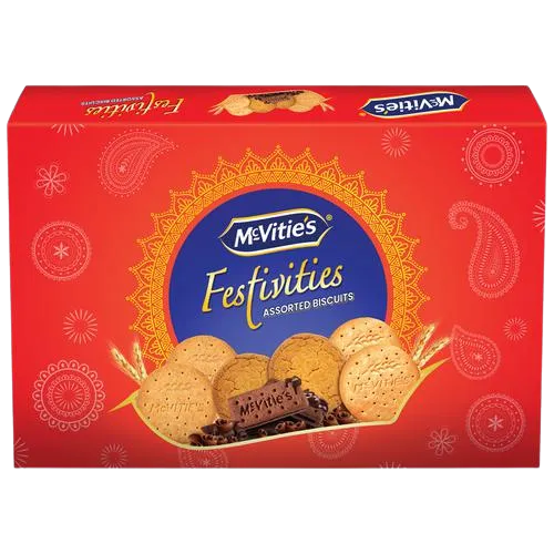 Mc Vities Festivities Assorted Biscuits 275gm