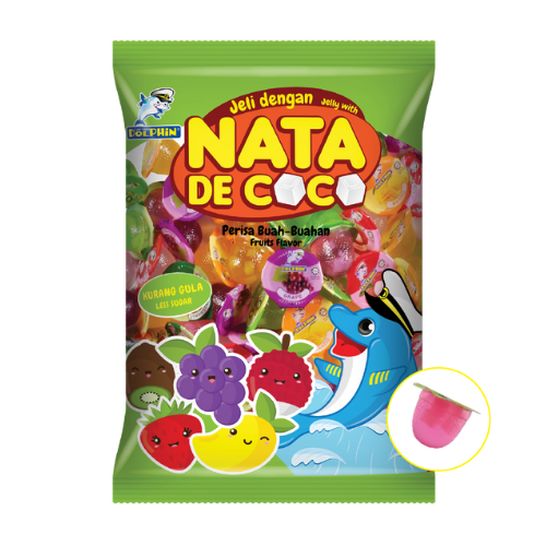 Dolphin Nata De Coco Mix Jelly 320gm