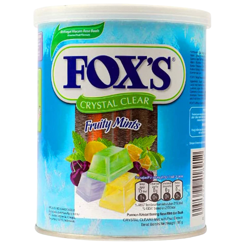 Foxs Fruity Mints Candy 180gm