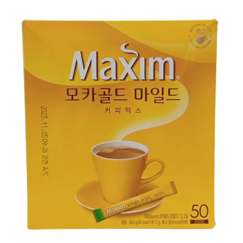 Maxim Mocha Gold Mild - Instant Coffee Mix 50T