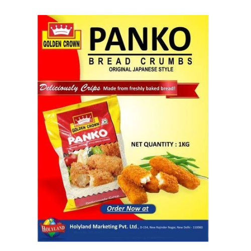 Golden Crown Panko Bread Crumbs 1kg