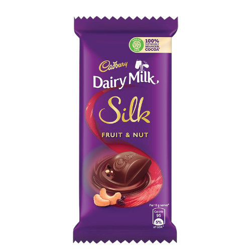 Cadbury Chocolate Silk Fruit & Nut 55gm