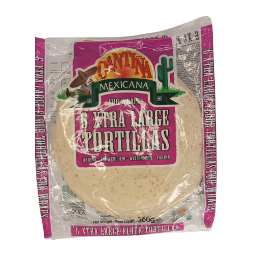 Cantina Tortilla Wrap 360gm