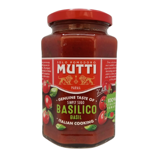 Mutti Basil - Tomato Sauce 400gm