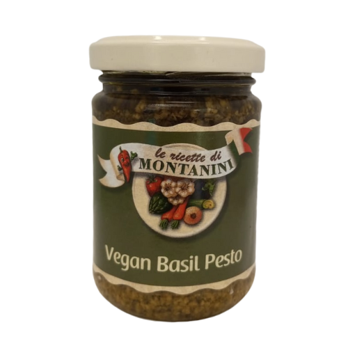 Montanini Vegan Basil Pesto Sauce 140gm