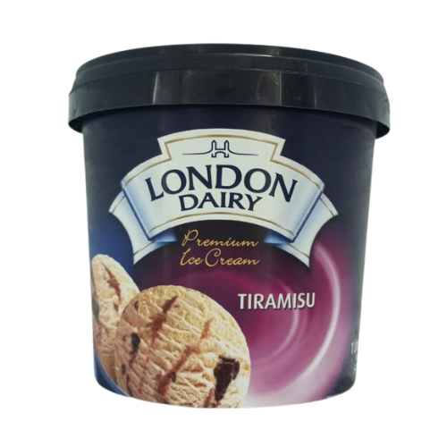 London Dairy Tiramisu Ice Cream 1L