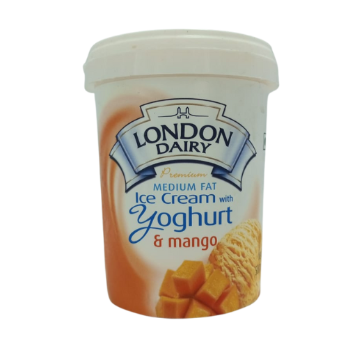 London Dairy Yoghurt & Mango Ice Cream 500ml