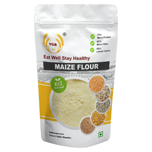 Pearl Organic Makka Flour 500gm