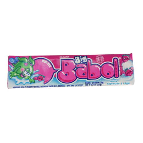 Big Babol Rasa Stroberi Filifolly Gum 20gm