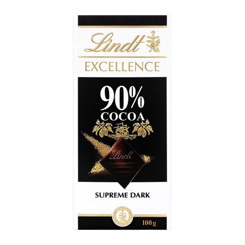 Lindt 90% Cocoa Chocolate 100gm