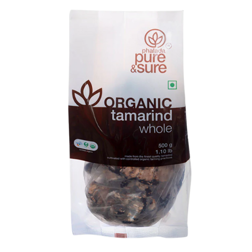 Pure & Sure Organic Tamarind Whole ( Imli )500gm