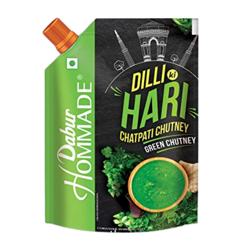 Dabur Hommade Dilli Green Chutney 200gm