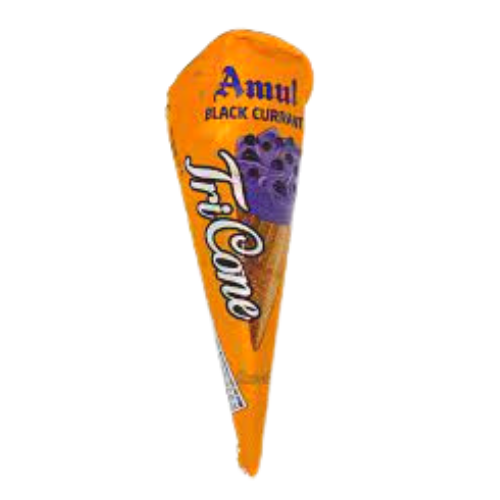 Amul Black Currant Tri Cone Icecream 65g