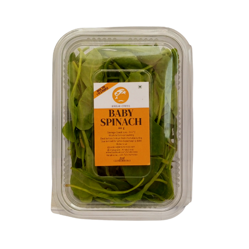 Krishi Cress - Baby Spinach 80gm