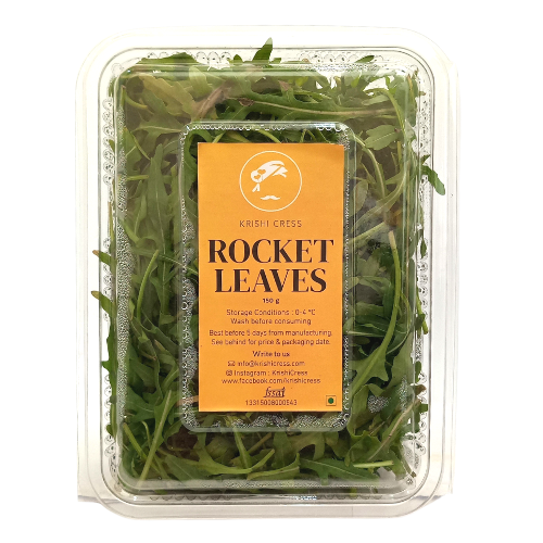 Krishi Cress - Wild Italian Rocket Leaves 150gm