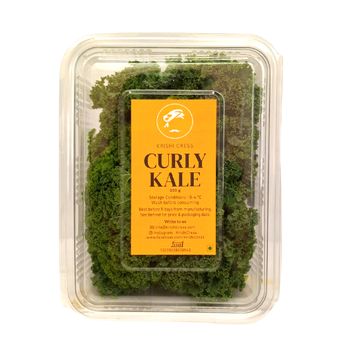 Krishi Cress - Kale Curly 200gm