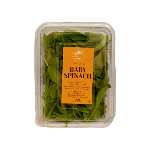 Krishi Cress - Baby Spinach 150gm