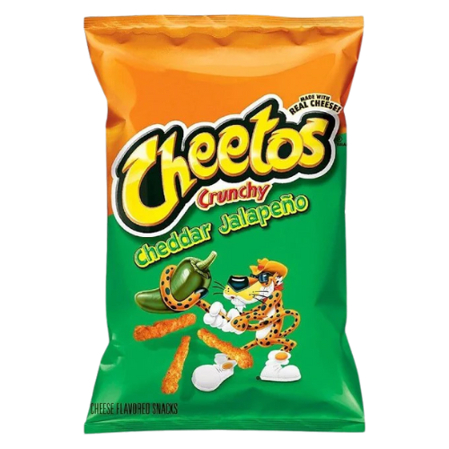 Cheetos Cheddar Jalapeno Crunchy Imp 226gm