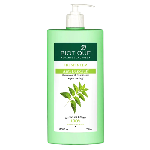 Biotique Fresh Neem -Anti Dandruff Shampoo & Conditioner 650ml